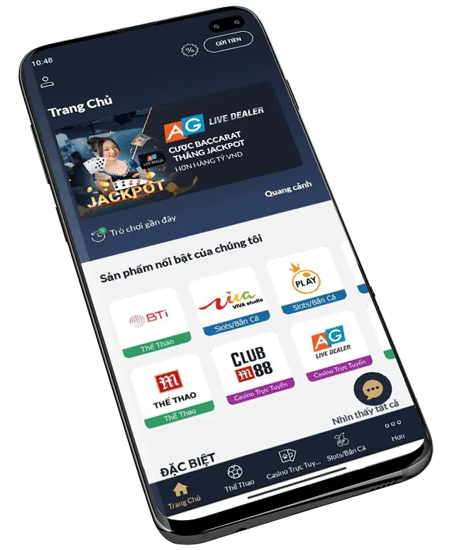 Biểu tượng các môn thể thao đa dạng trên cm888 app